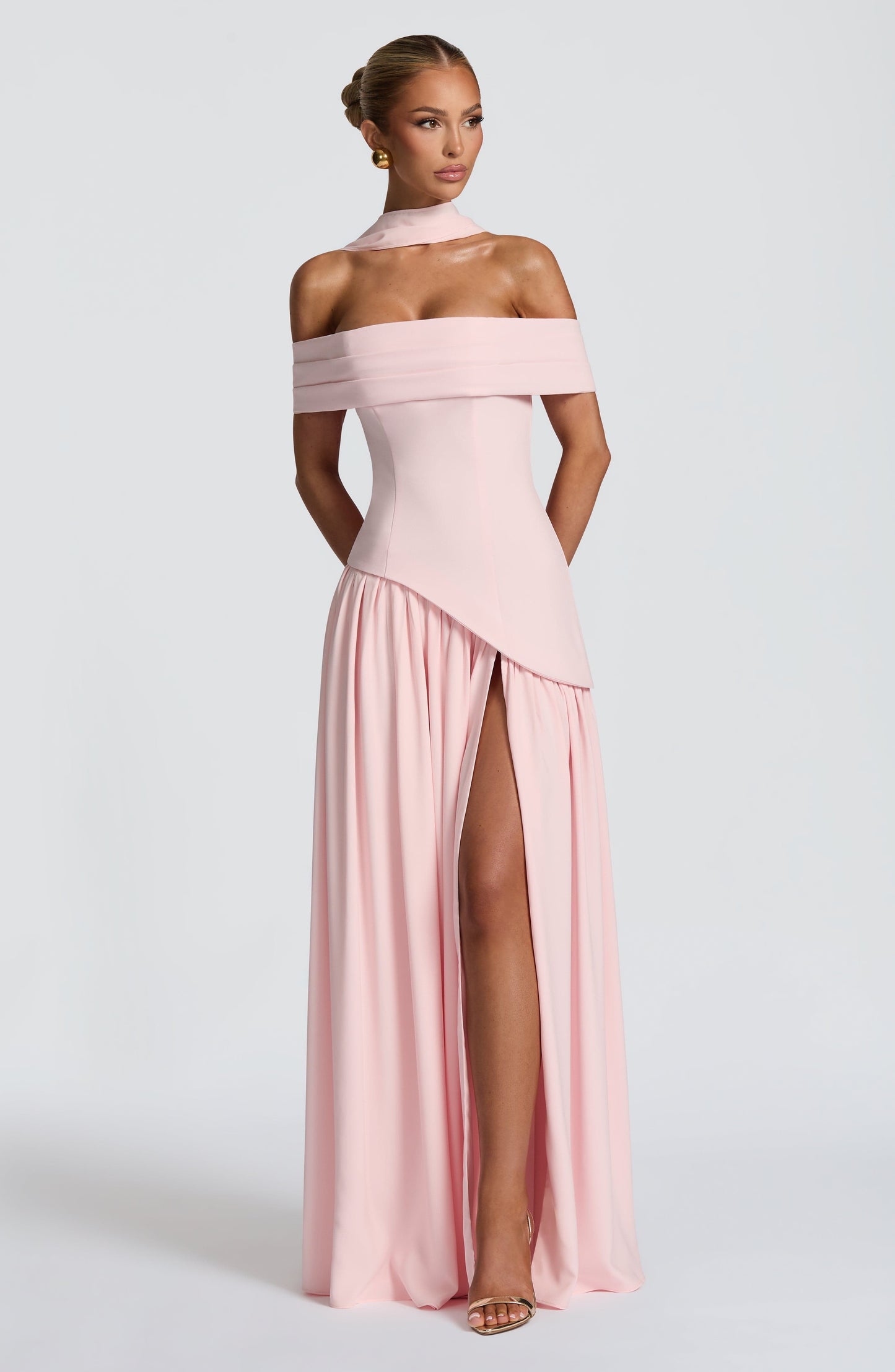 Vestido Comprido Delilah - Cor-de-rosa