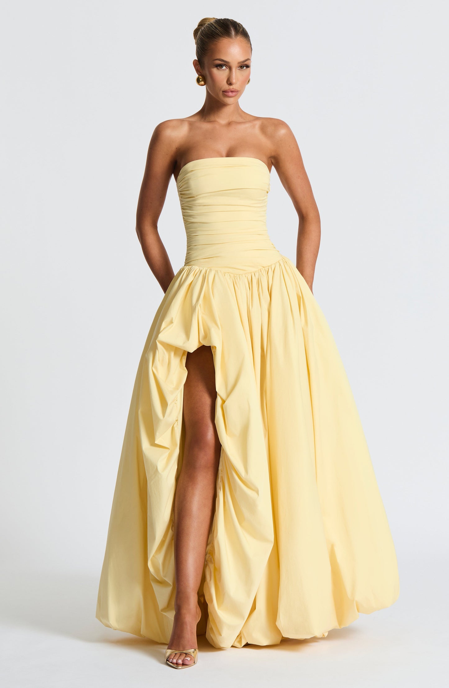 Vestido Comprido Jillian - Limão