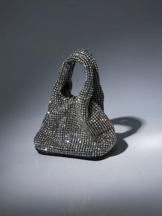 Mala Bellatrix Crystal Bucket em Prateado