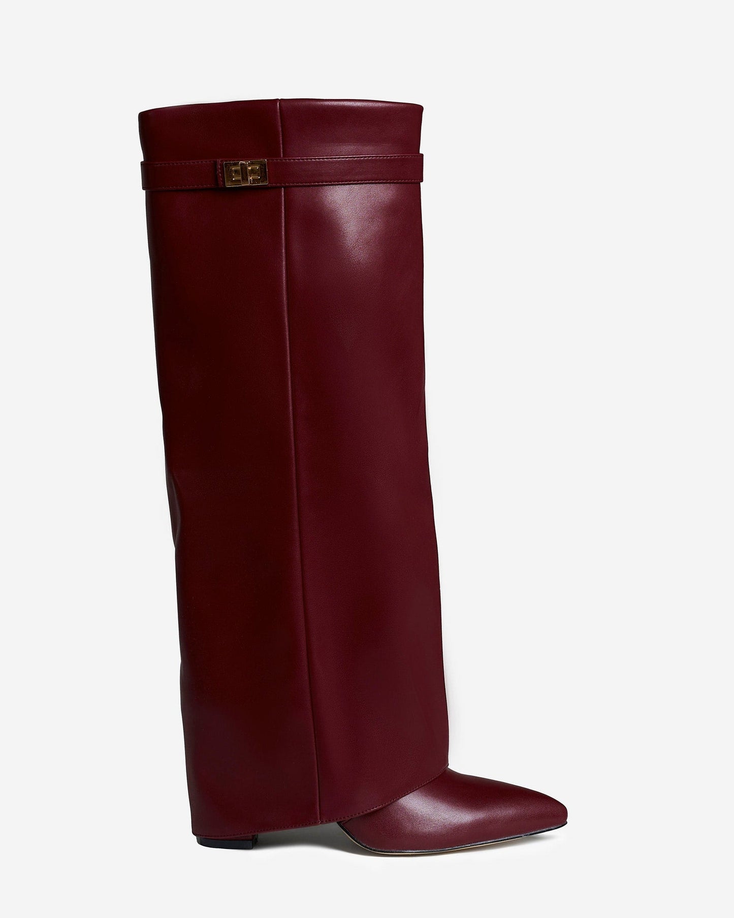 Botas de cano alto Lavista Leather - Borgonha