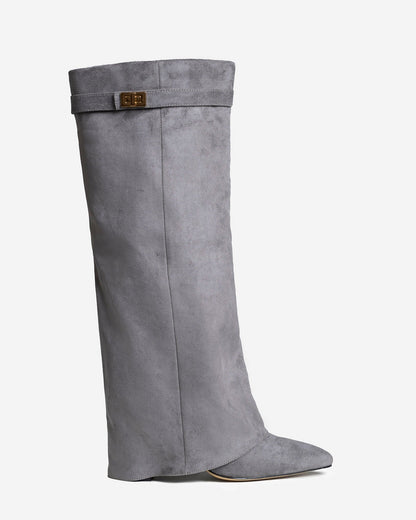 Botas de cano alto Lavista Suede - Cinzento