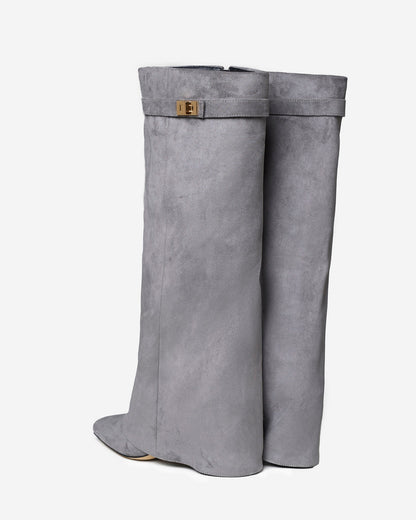 Botas de cano alto Lavista Suede - Cinzento