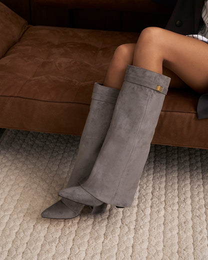 Botas de cano alto Lavista Suede - Cinzento