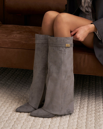 Botas de cano alto Lavista Suede - Cinzento