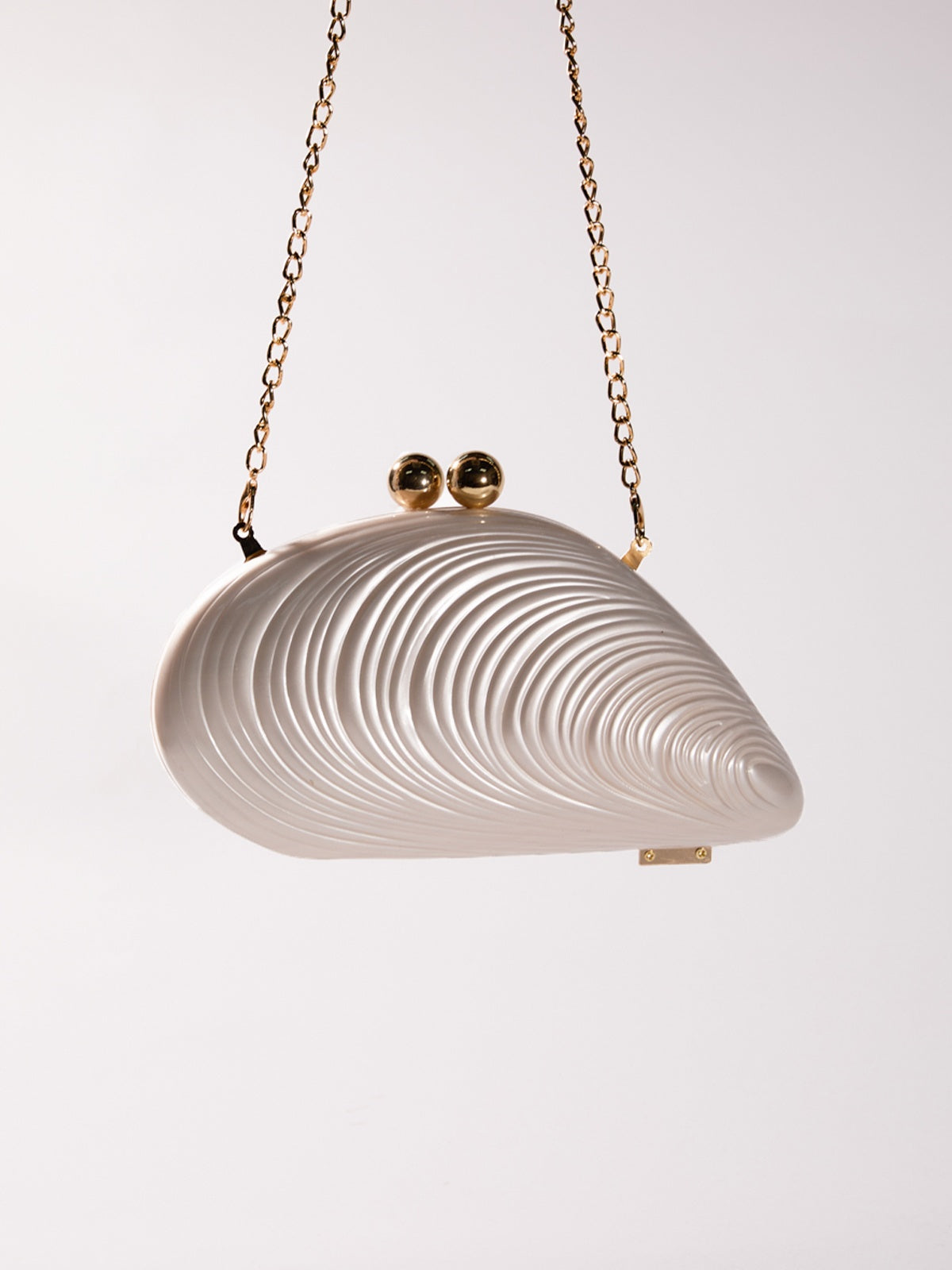 Mahin Seashell Clutch Convertible