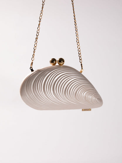 Mahin Seashell Clutch Convertible