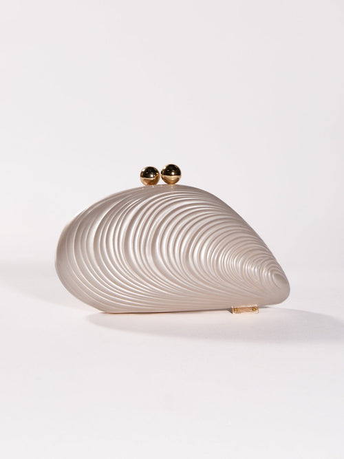 Mahin Seashell Clutch Convertible