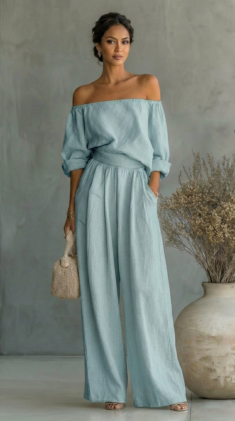 Liliána™ | Conjunto com efeito de tela exclusivo para um verão estiloso