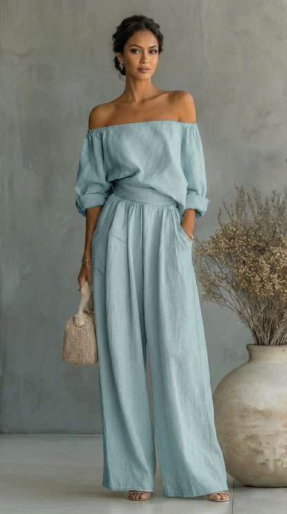 Liliána™ | Conjunto com efeito de tela exclusivo para um verão estiloso
