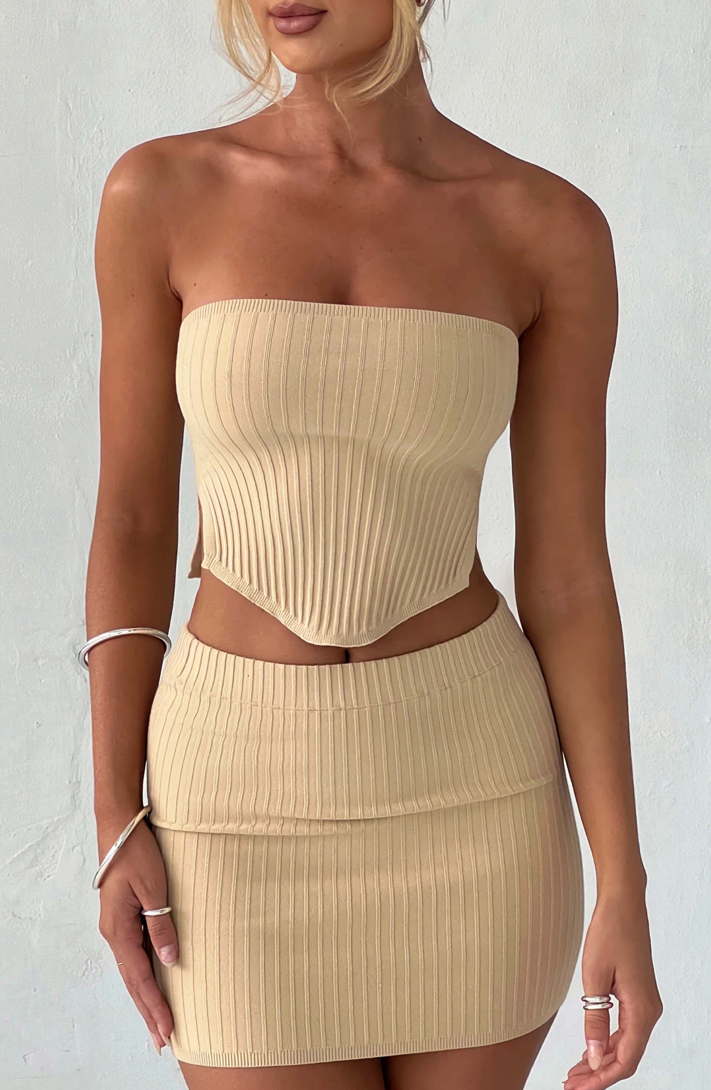 Conjunto de Pulseiras Adorn – Prateado