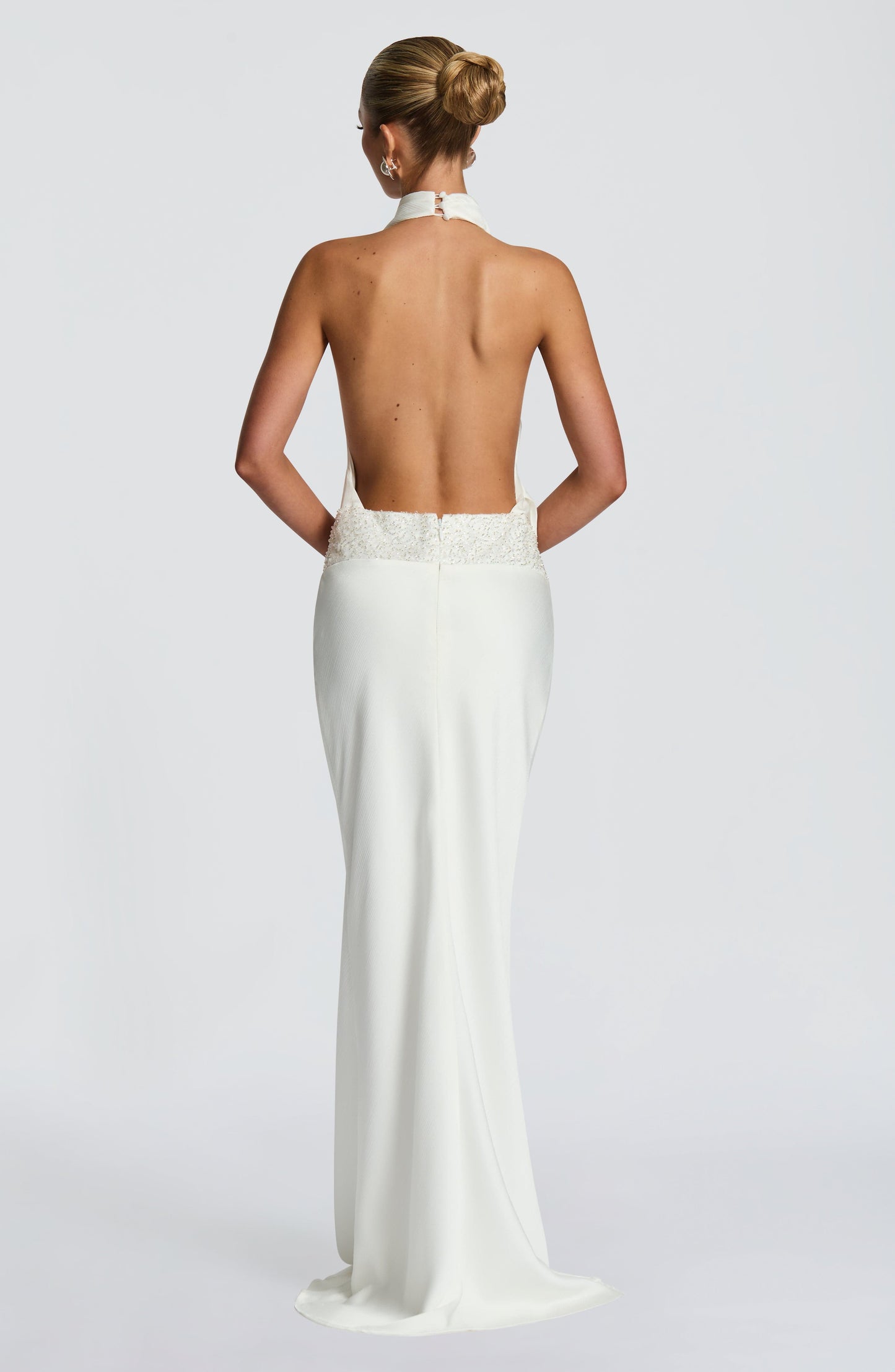 Vestido Comprido Armelle - Cor Marfim