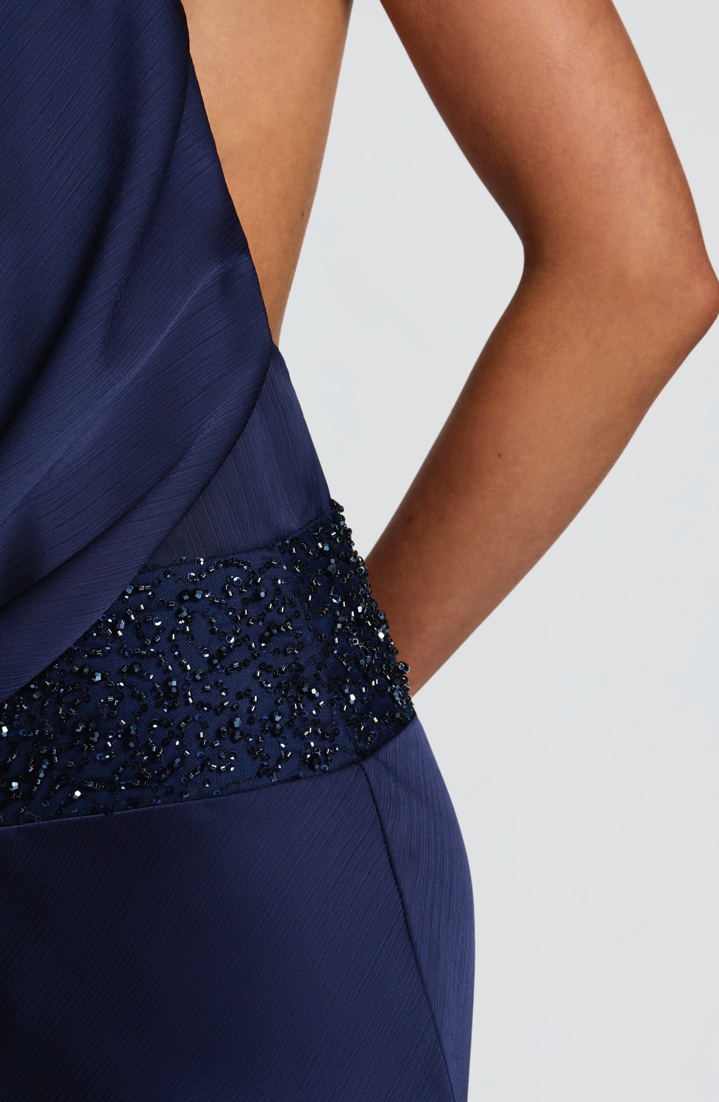 Vestido Maxi Armelle - Azul Marinho