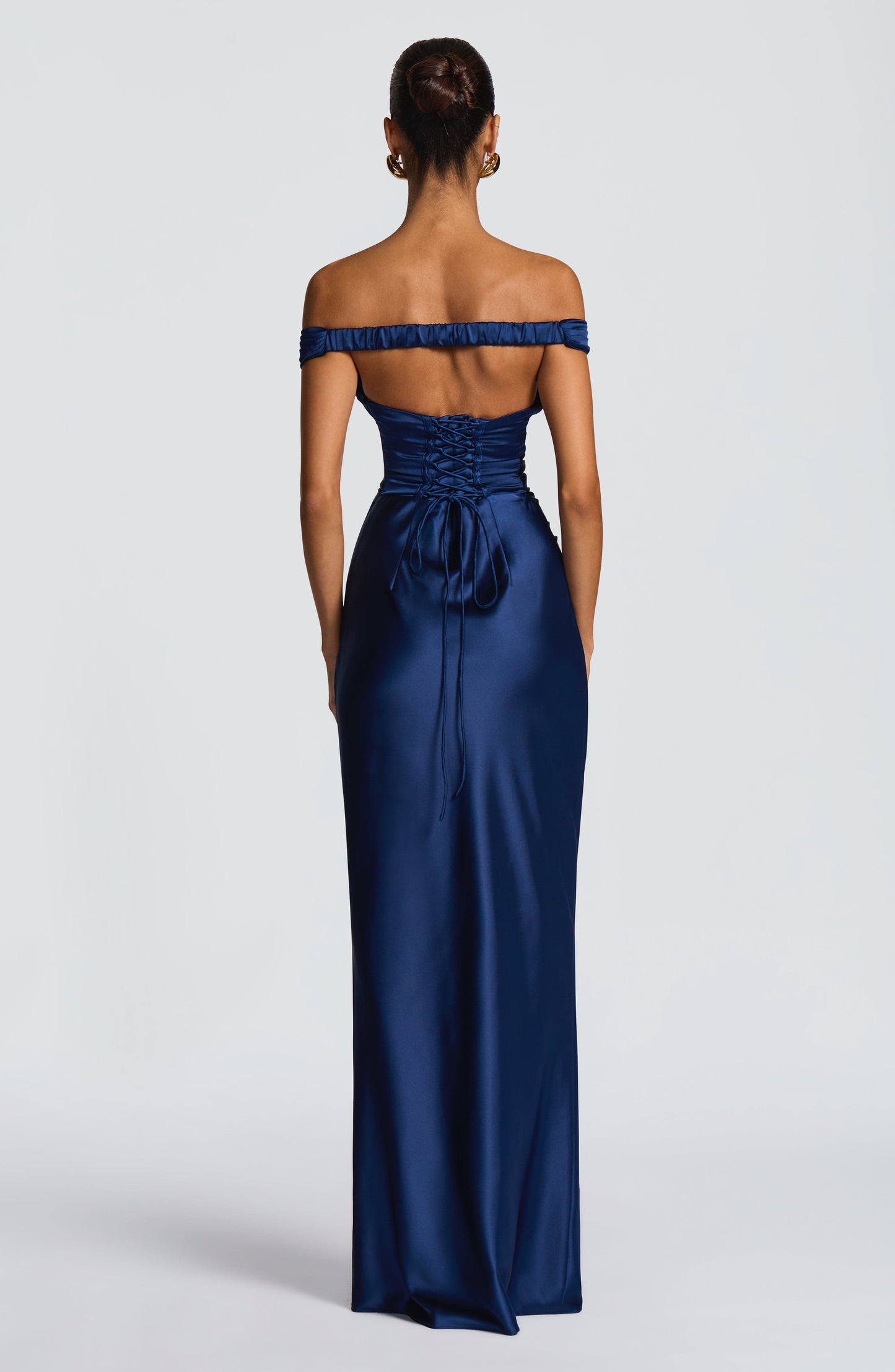 Aurelia Maxi Dress - Azul-Marinho