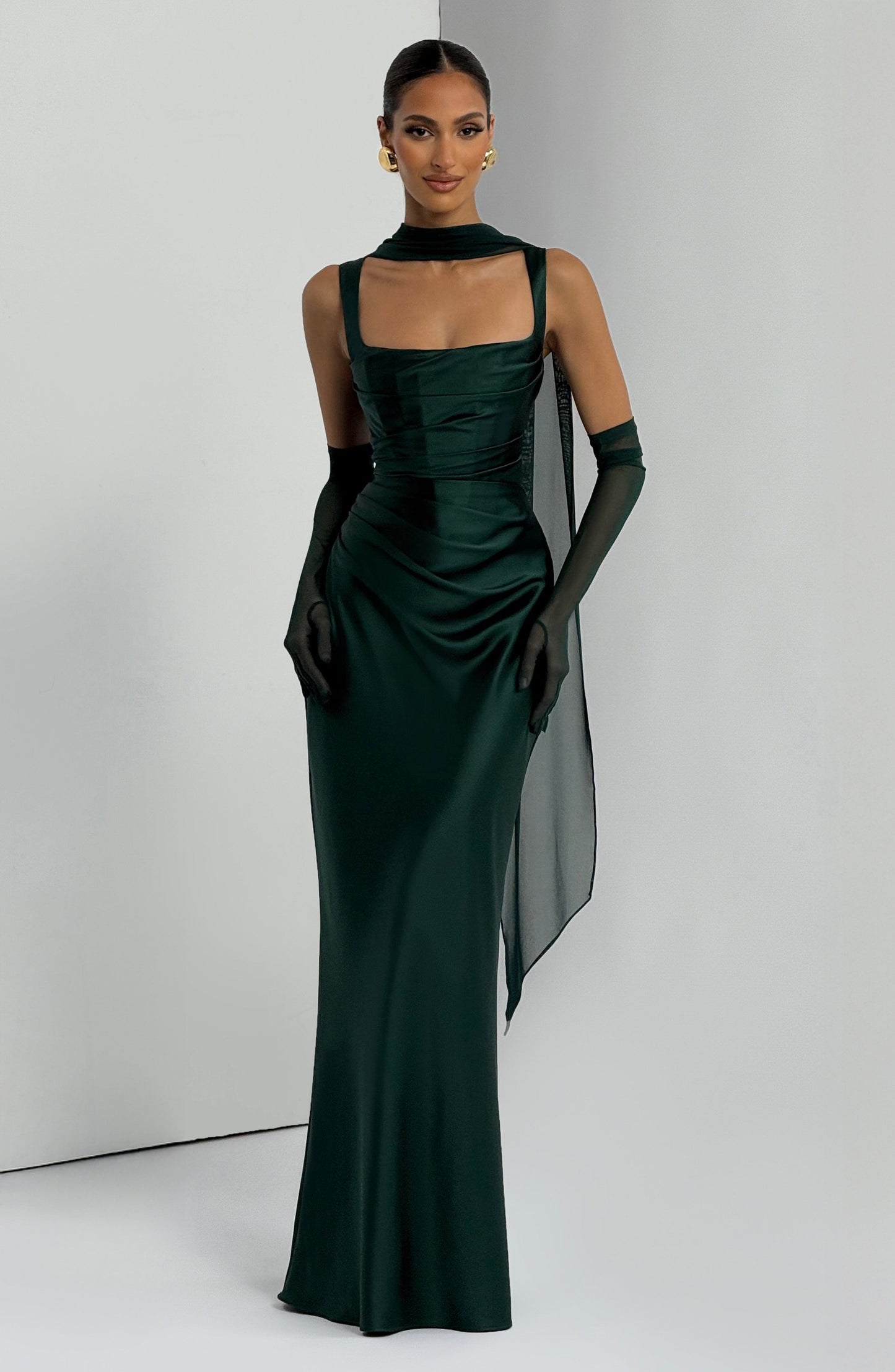 Vestido Maxi Calanthe - Esmeralda