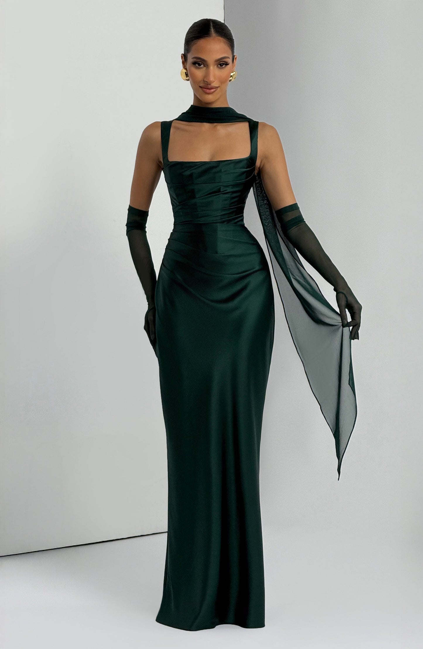 Vestido Maxi Calanthe - Esmeralda