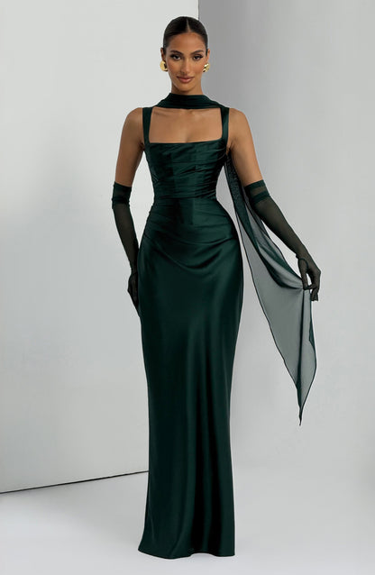 Vestido Maxi Calanthe - Esmeralda