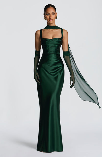 Vestido Maxi Calanthe - Esmeralda