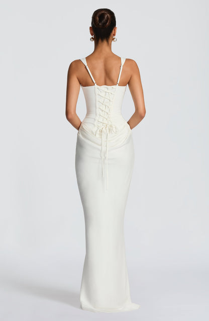 Vestido Comprido Cornelia - Marfim