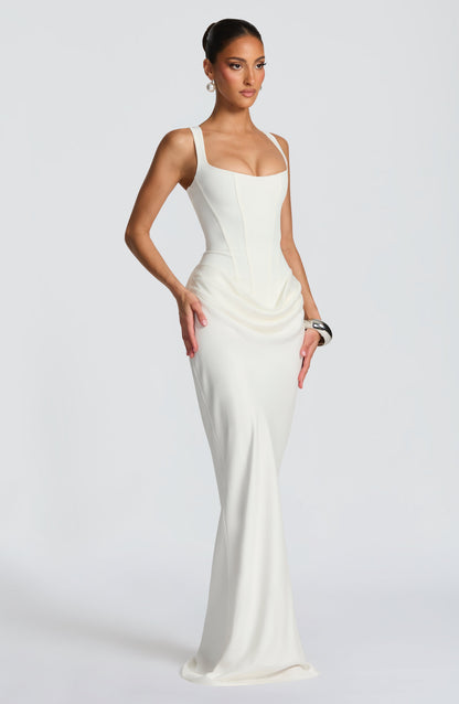 Vestido Comprido Cornelia - Marfim