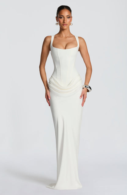 Vestido Comprido Cornelia - Marfim