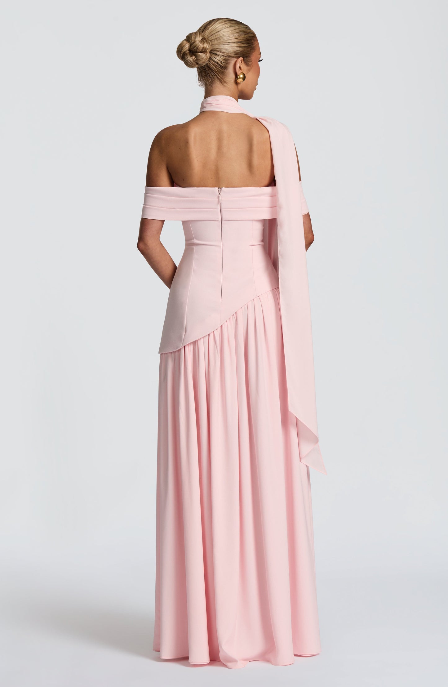 Vestido Comprido Delilah - Cor-de-rosa