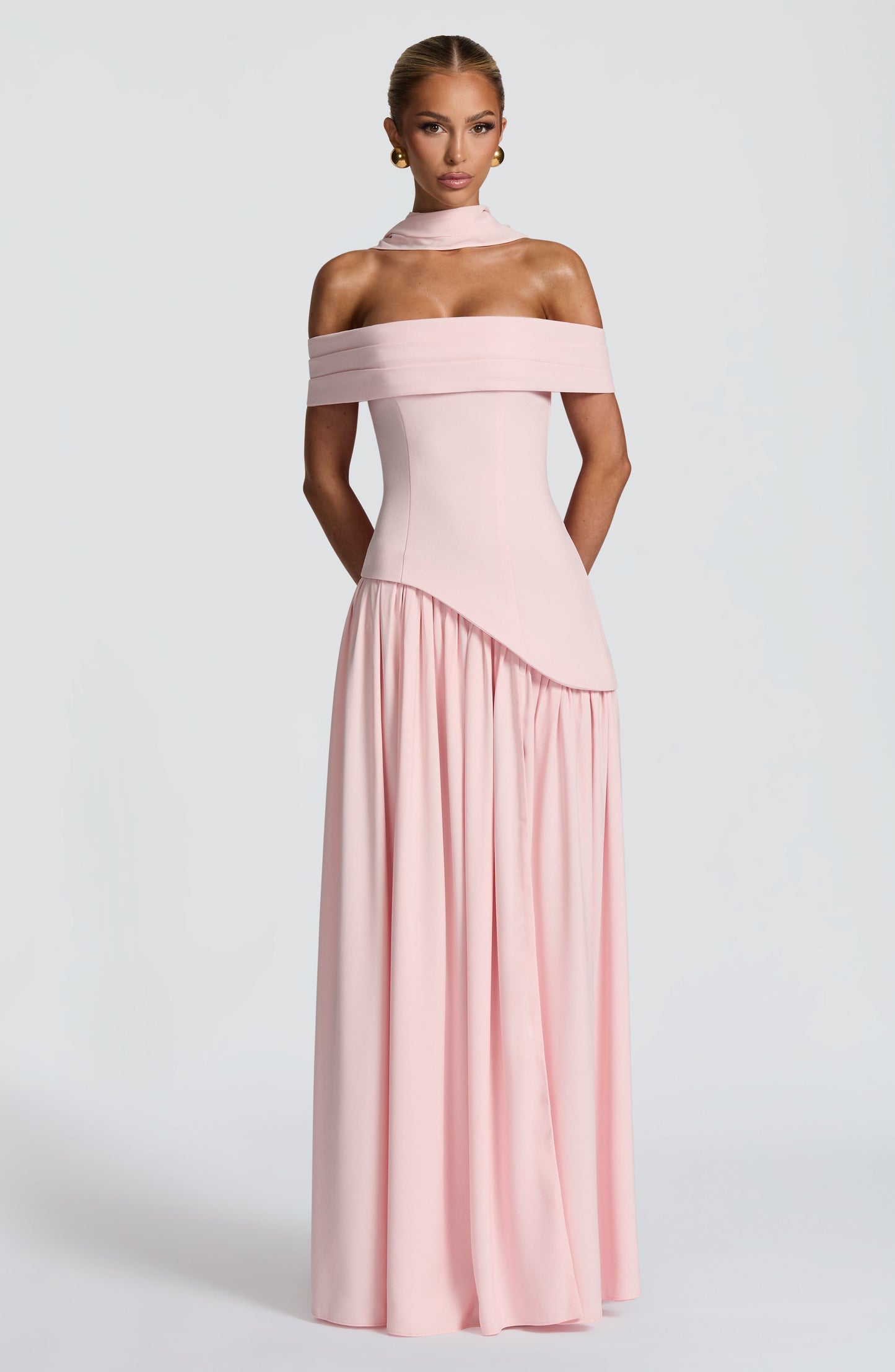 Vestido Comprido Delilah - Cor-de-rosa