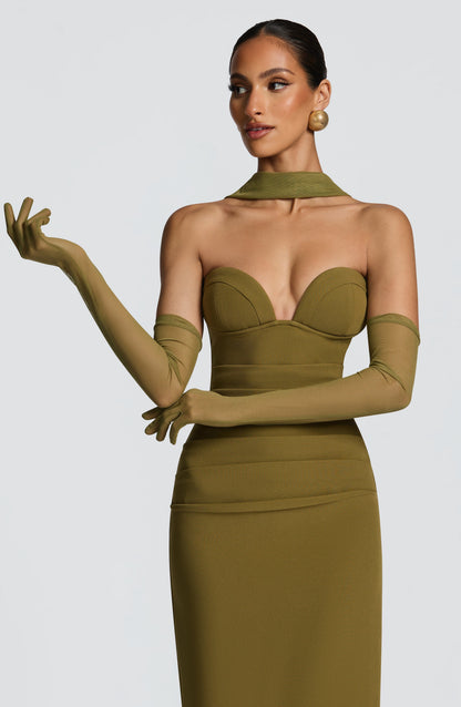 Luvas Eli - Verde-azeitona Escuro