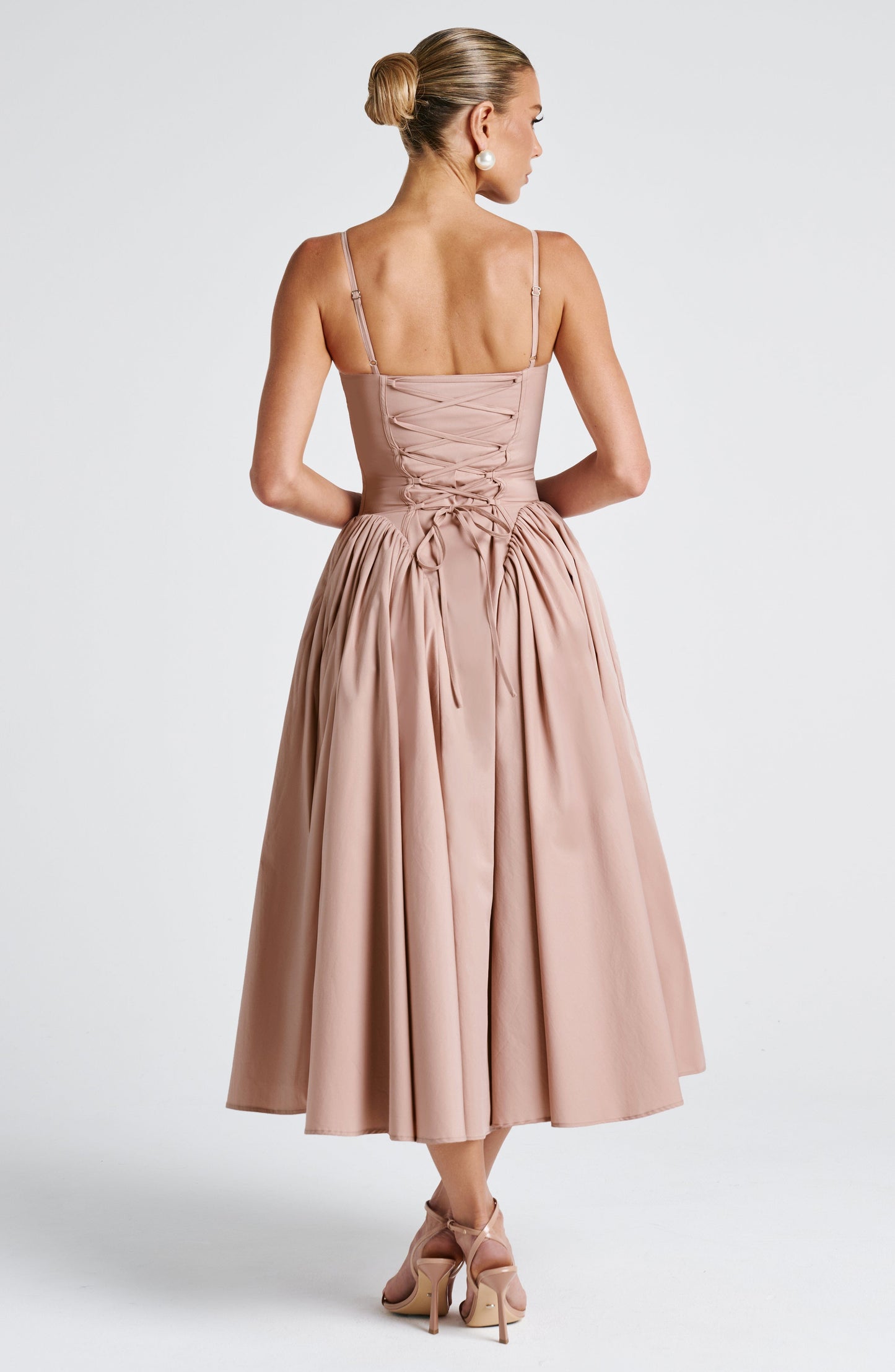 Vestido Midi Emerson - Argila