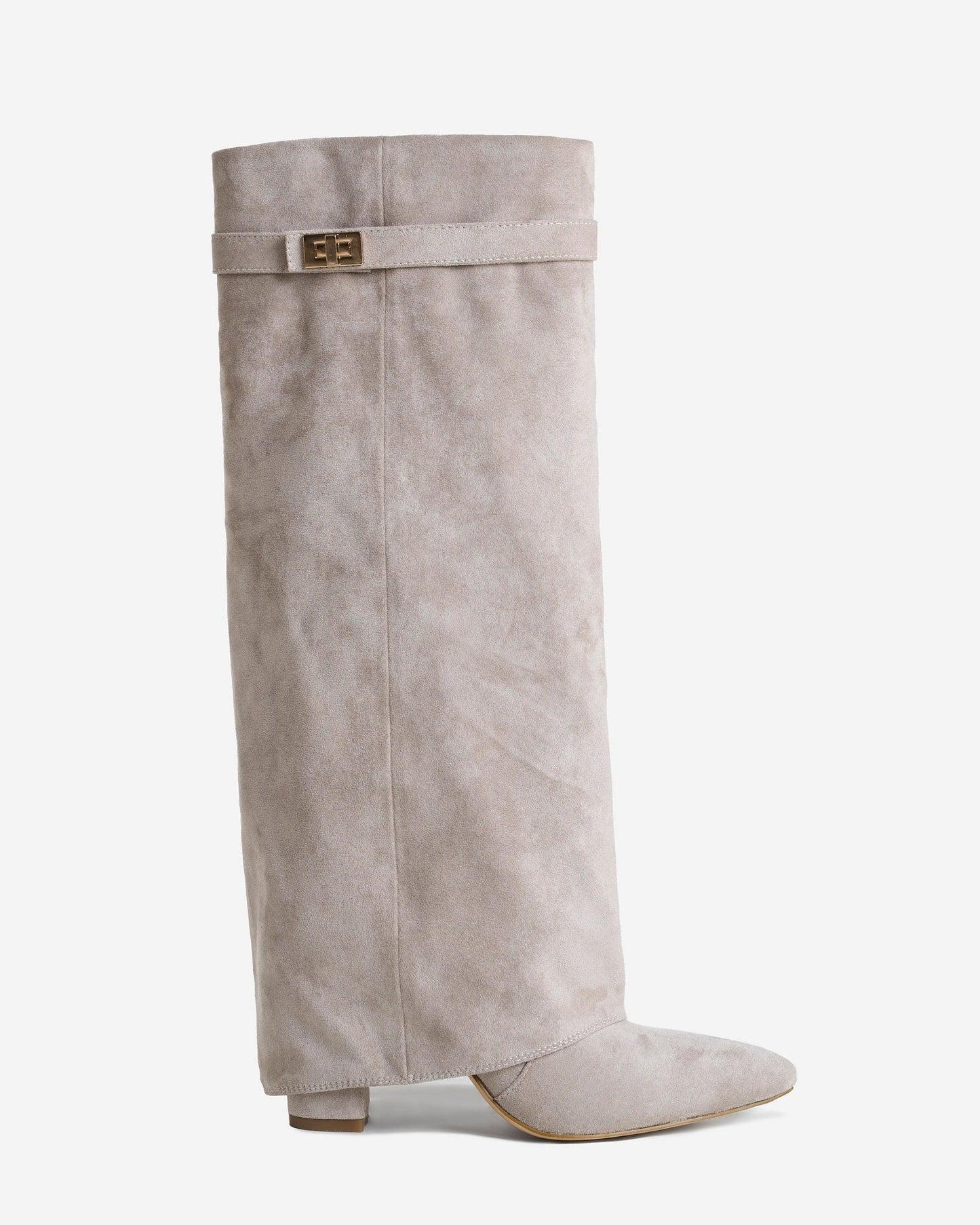 Botas de cano alto Lavista Suede - Taupe
