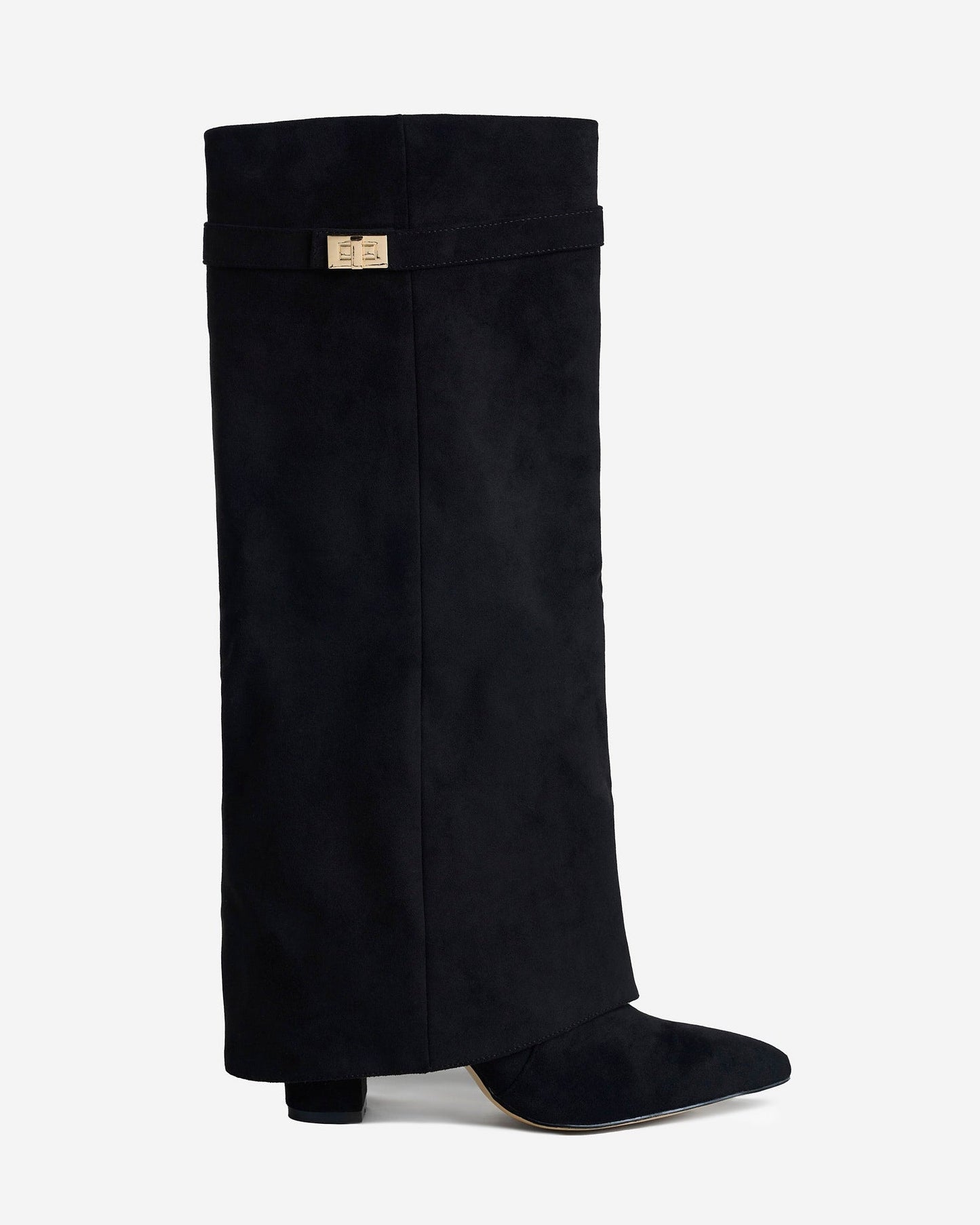 Botas Lavista Suede de cano alto - Preto