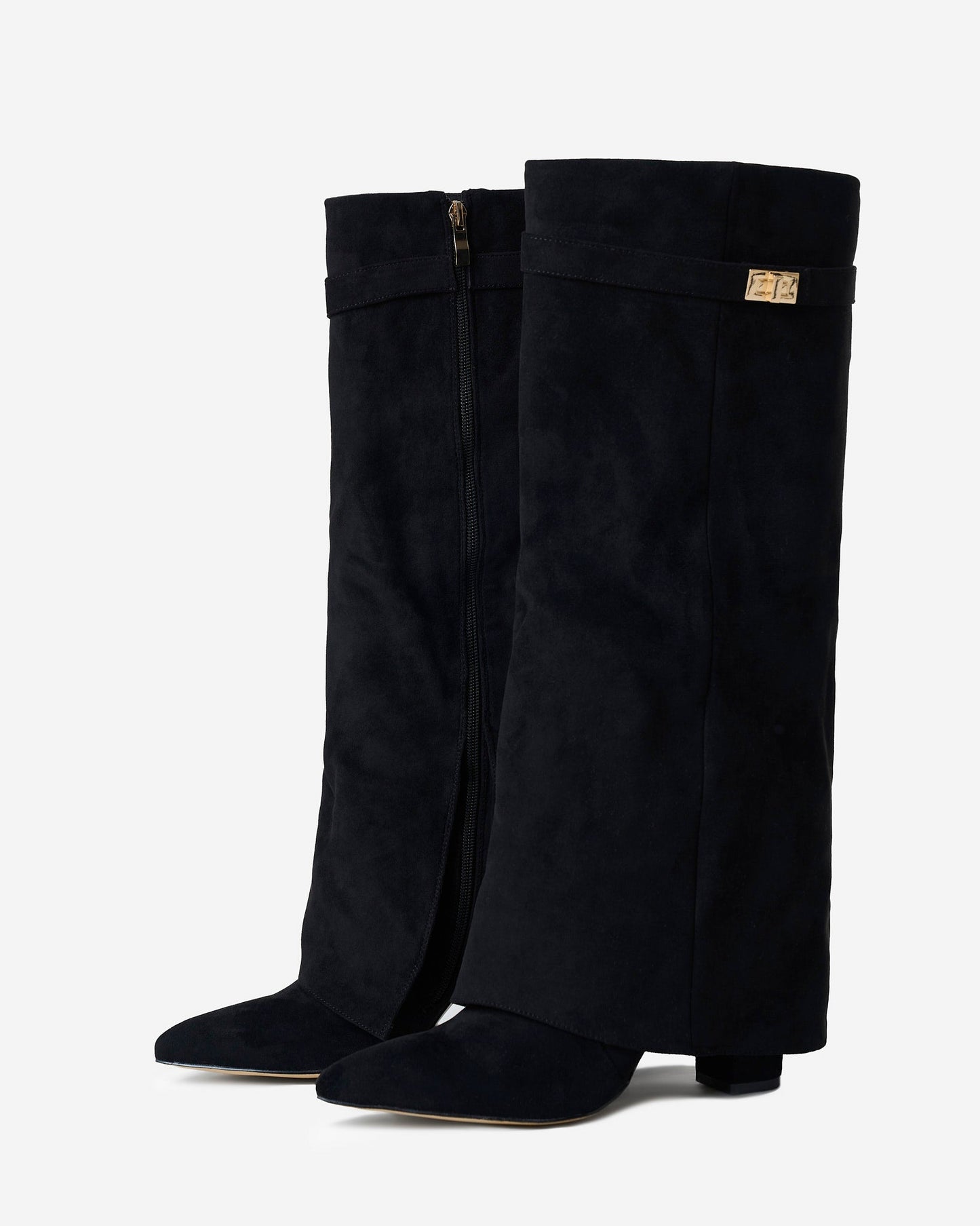 Botas Lavista Suede de cano alto - Preto