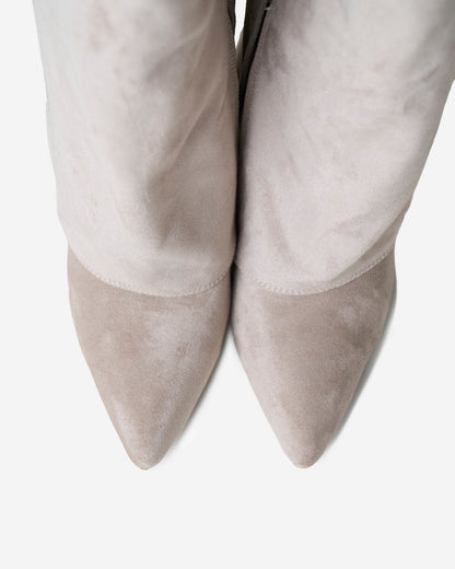 Botas de cano alto Lavista Suede - Taupe
