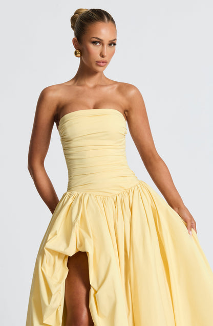 Vestido Comprido Jillian - Limão