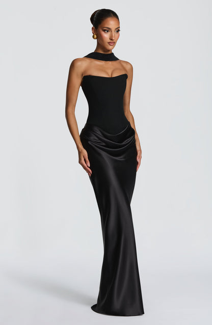 Vestido Maggie Maxi - Preto