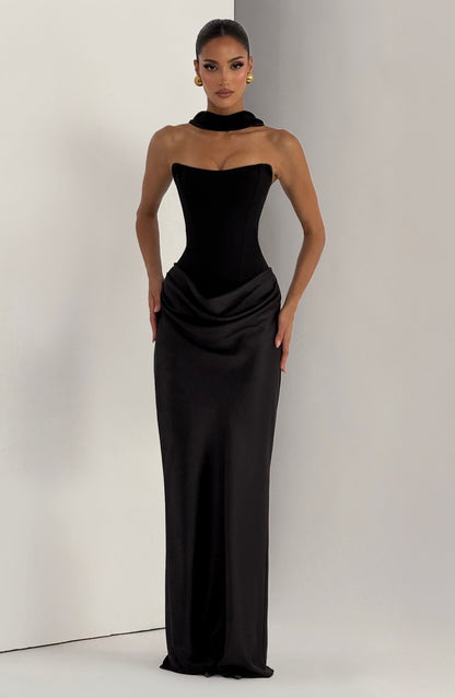 Vestido Maggie Maxi - Preto