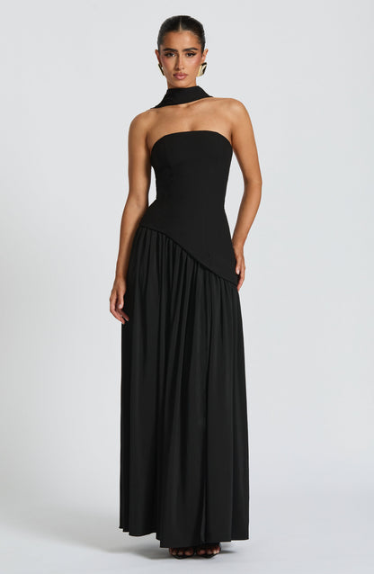 Vestido Maxi Maliyah - Preto