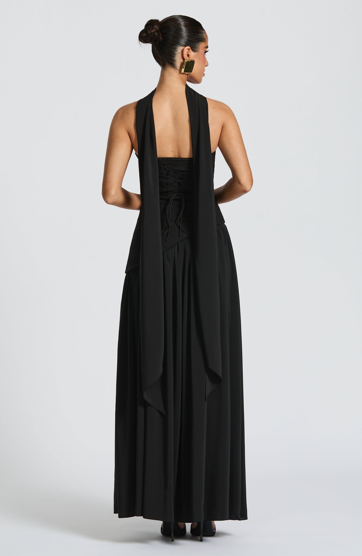 Vestido Maxi Maliyah - Preto