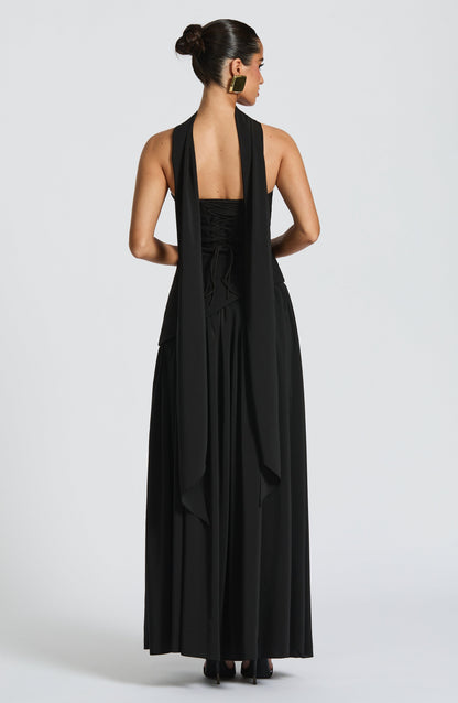 Vestido Maxi Maliyah - Preto