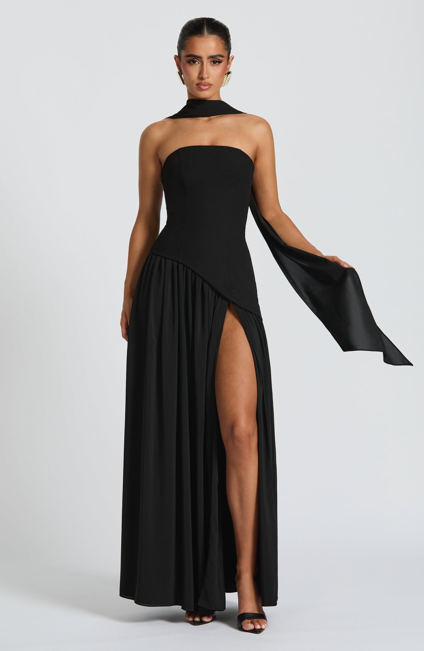 Vestido Maxi Maliyah - Preto