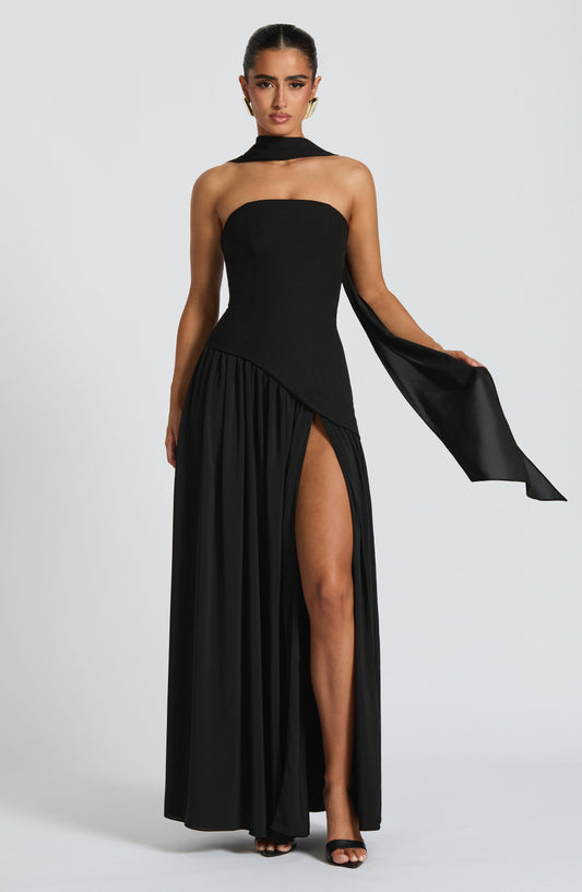 Vestido Maxi Maliyah - Preto