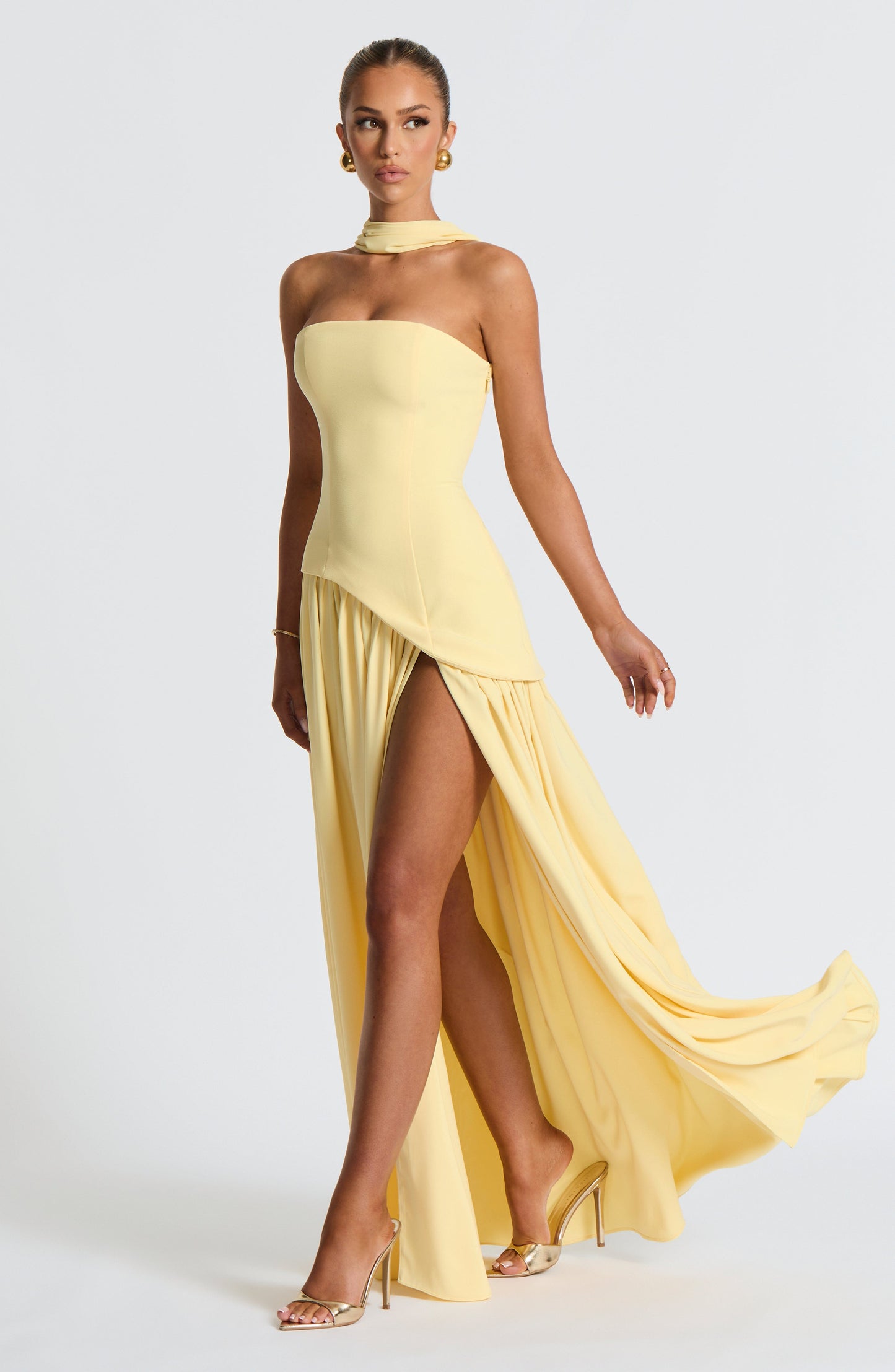 Maliyah Maxi Dress - Limão