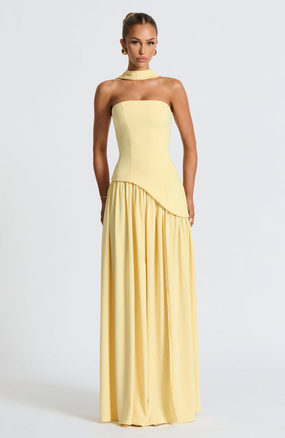 Maliyah Maxi Dress - Limão
