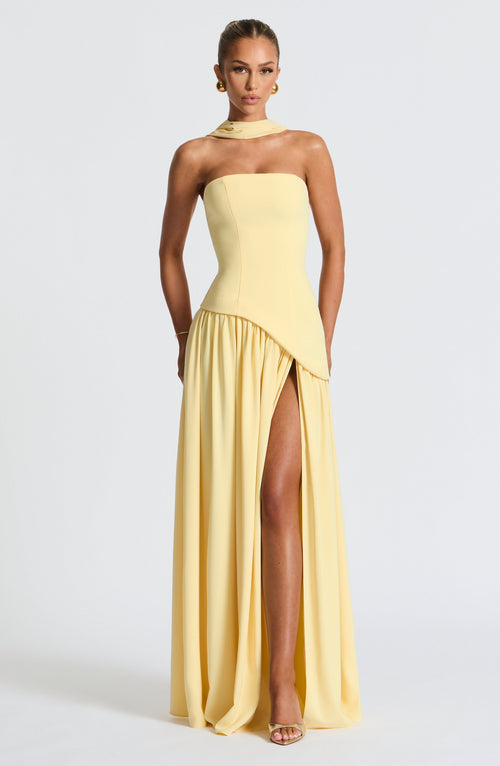 Maliyah Maxi Dress - Limão