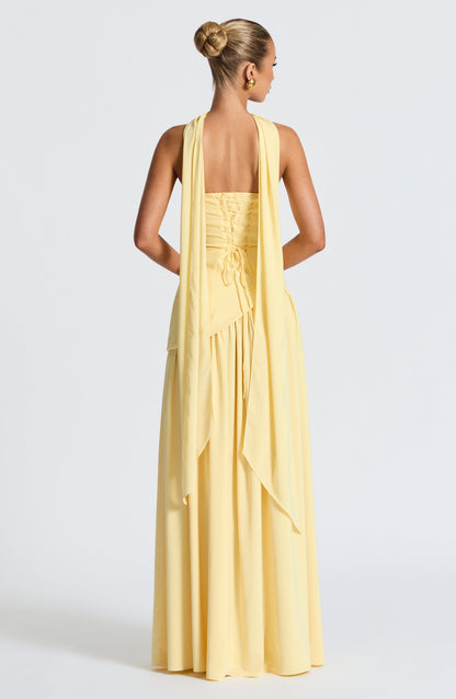 Maliyah Maxi Dress - Limão