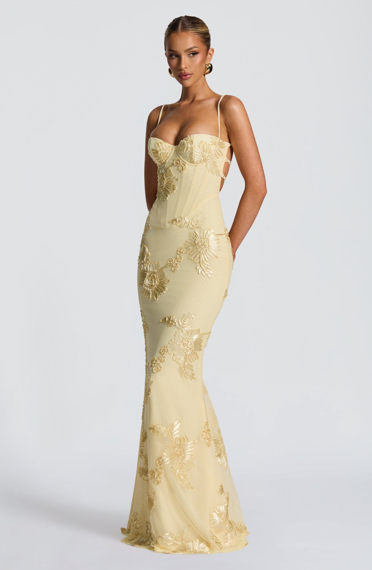 Vestido Maxi Nefertiti - Limão