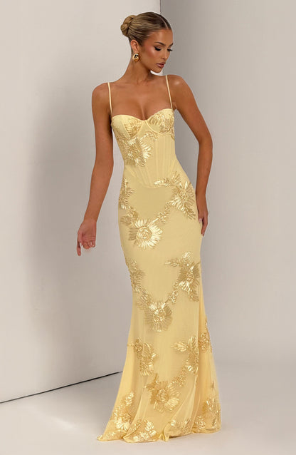 Vestido Maxi Nefertiti - Limão