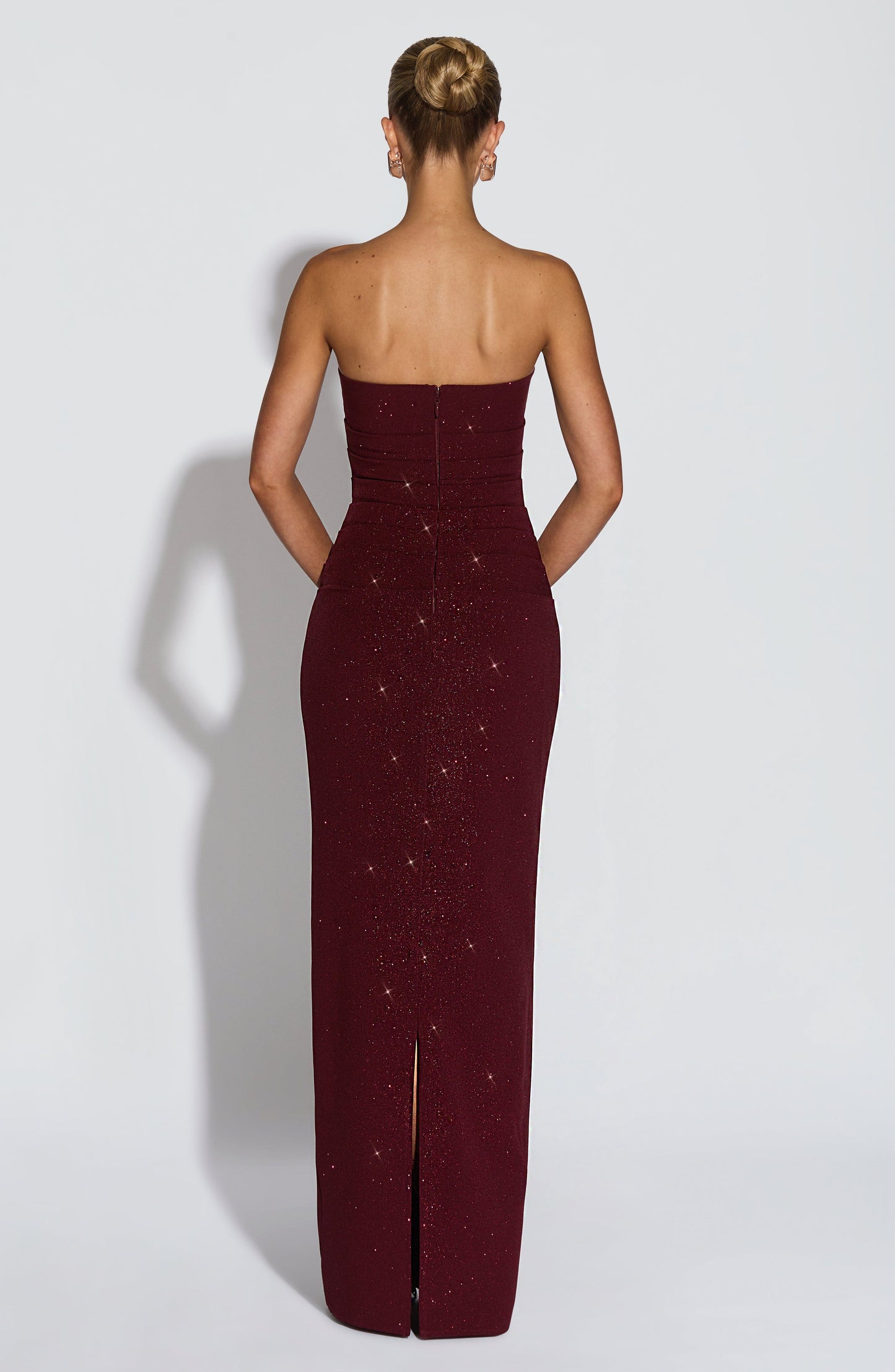 Pandra Maxi Dress - Vinho Cintilante