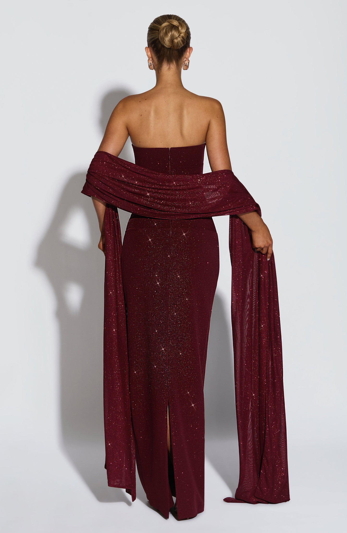 Pandra Maxi Dress - Vinho Cintilante