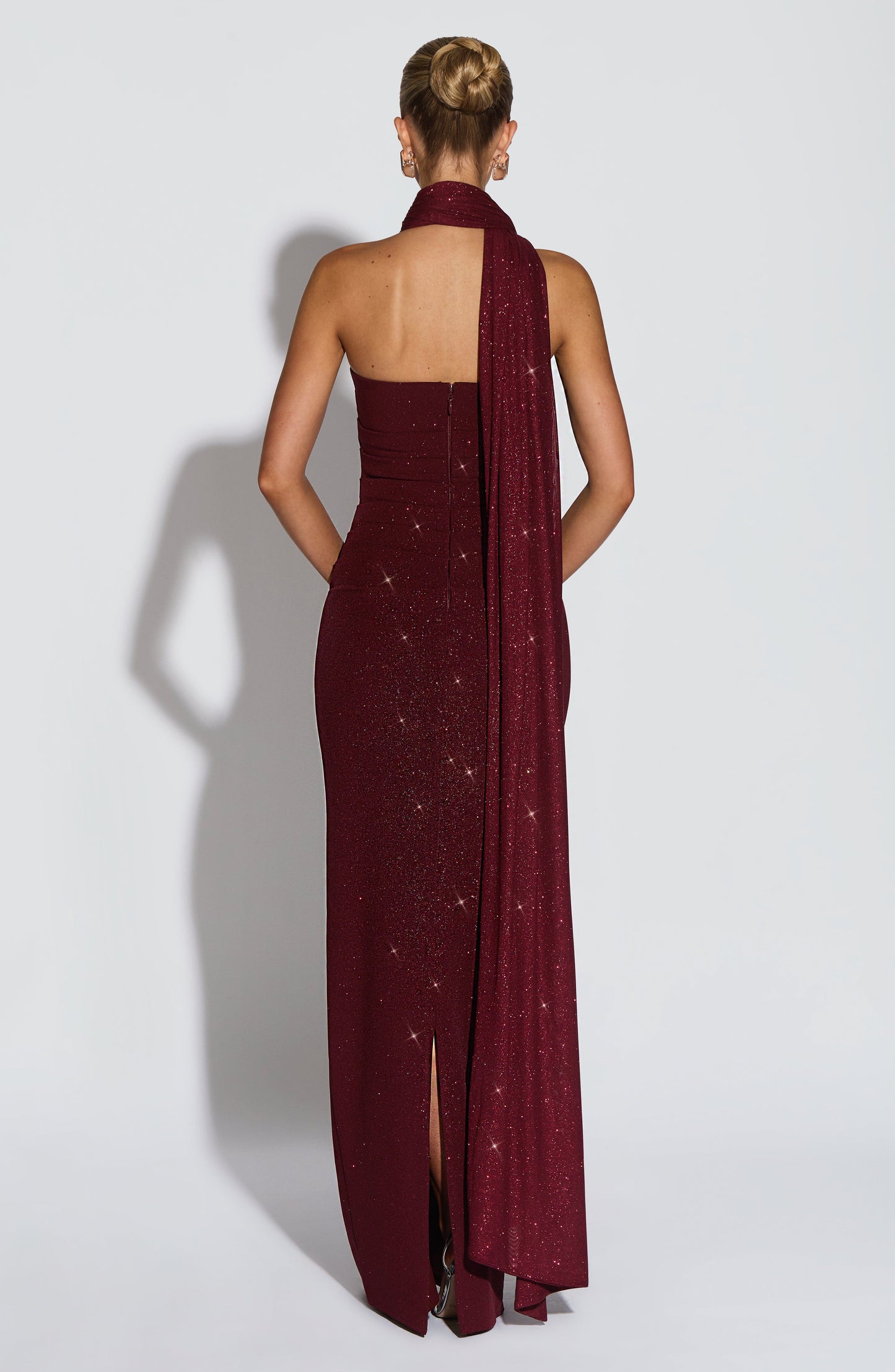 Pandra Maxi Dress - Vinho Cintilante