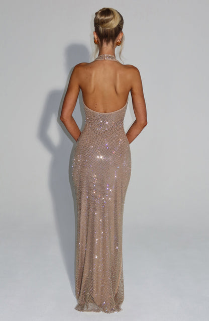 Vestido Comprido Starla - Dourado
